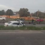 Grave colisão na RJ‑104 deixa pista totalmente bloqueada, em São Gonçalo