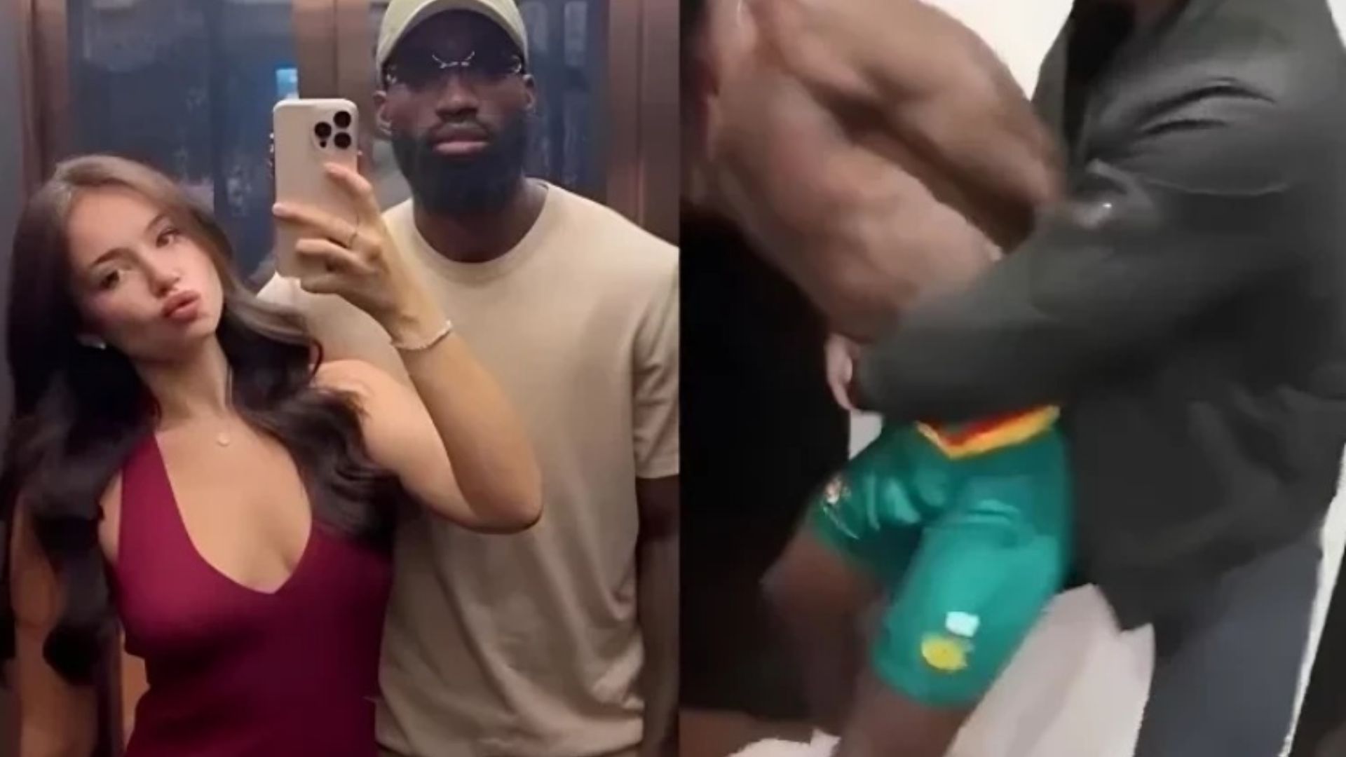 Jogador da seleção é flagrado traindo namorada e video vaza na web