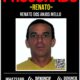 Cartaz do Disque Denúncia com foto de Renato dos Anjos Mello, acusado de estelionato em Niterói.