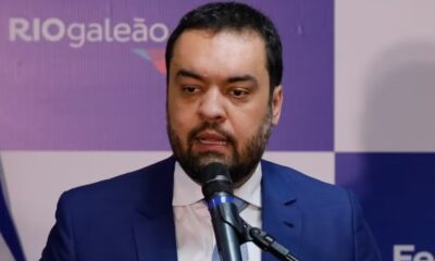 Cláudio Castro anuncia renúncia ao governo do Rio de Janeiro.