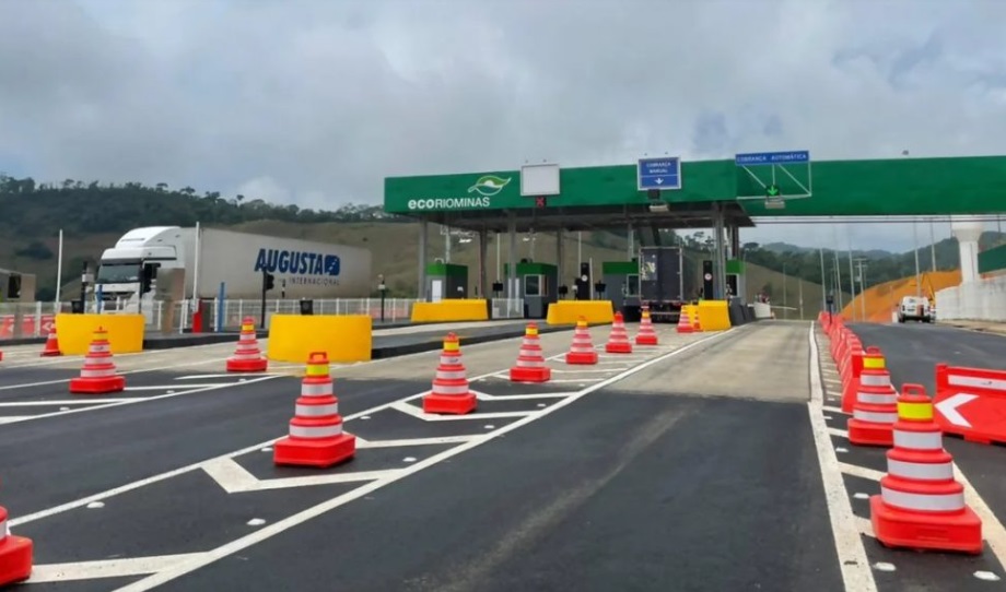 Pedágio com novas tarifas em rodovias da Ecovias Rio Minas após reajuste aprovado