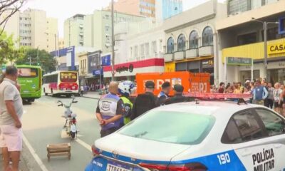 Acidente na Tijuca com ônibus e bicicleta elétrica deixa mãe e filho mortos na Zona Norte do Rio.