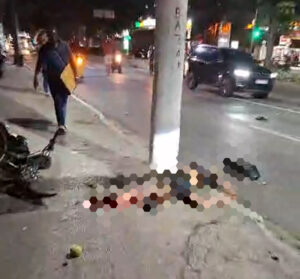 Motociclista morre após colisão contra poste no Fonseca, em Niterói