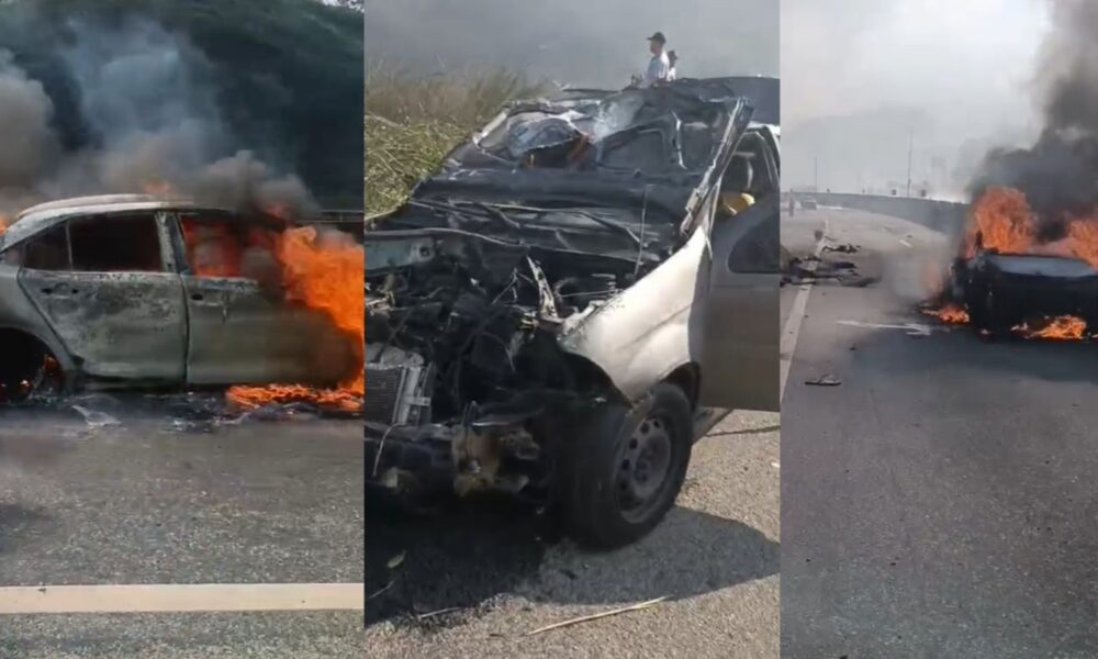 vítimas de acidente na Dutra em Barra Mansa após colisão com carreta