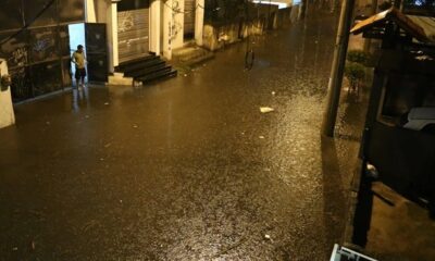 Chuva forte atinge São Gonçalo enquanto cidade entra em estágio de alerta.