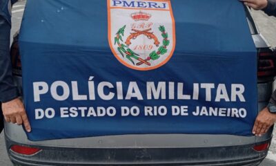 VW T-Cross prata recuperado pela Polícia Militar durante operação em Itaboraí. 🚔
