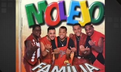 Willian Araujo durante show do Molejo em fase inicial da banda.