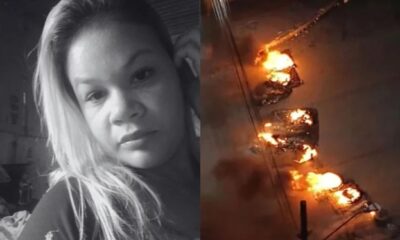 Protesto em Cidade Tiradentes após morte de mulher durante ação da Polícia Militar.