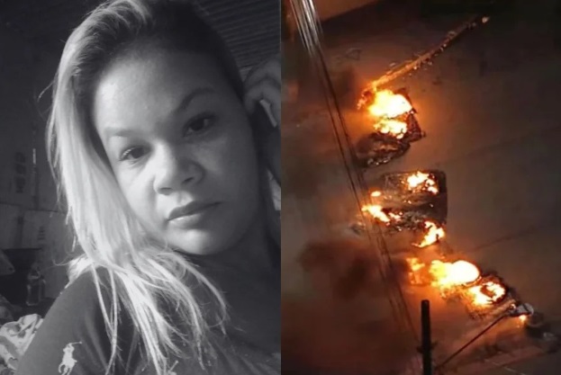 Protesto em Cidade Tiradentes após morte de mulher durante ação da Polícia Militar.