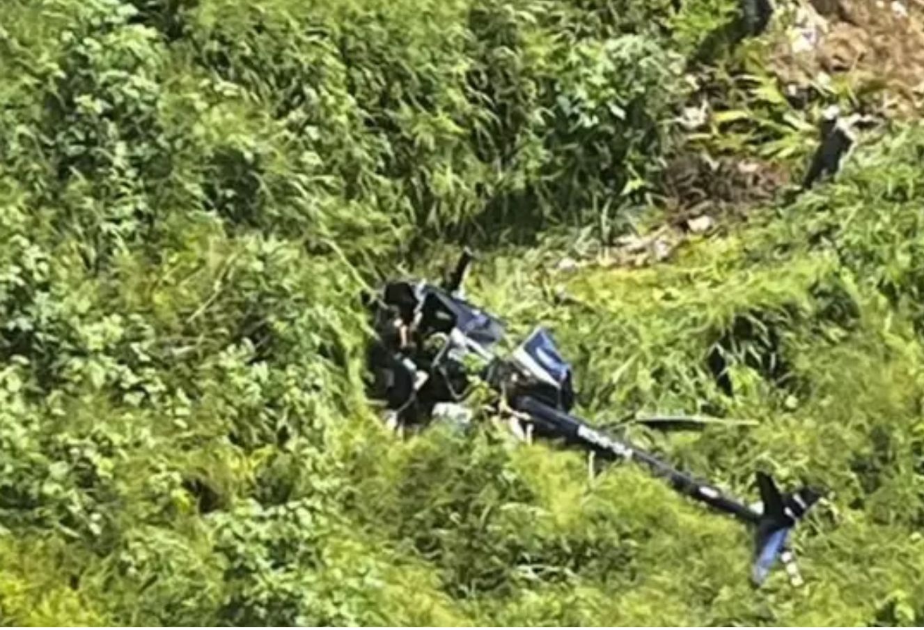 queda de helicóptero na Paraíba em Campina Grande após falha no motor