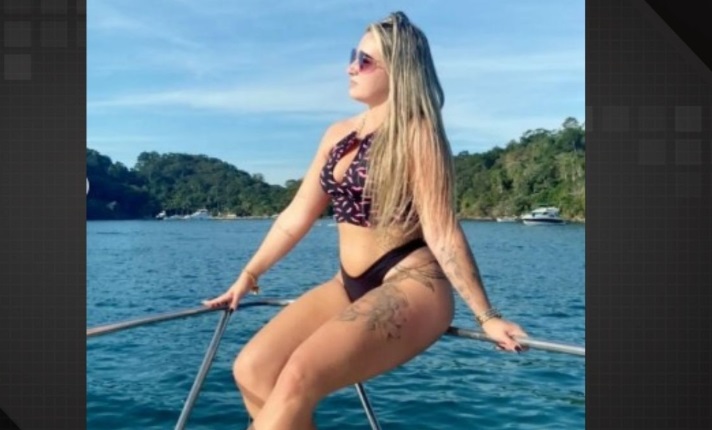 Cena de investigação policial após mulher ser encontrada morta na Taquara no Rio