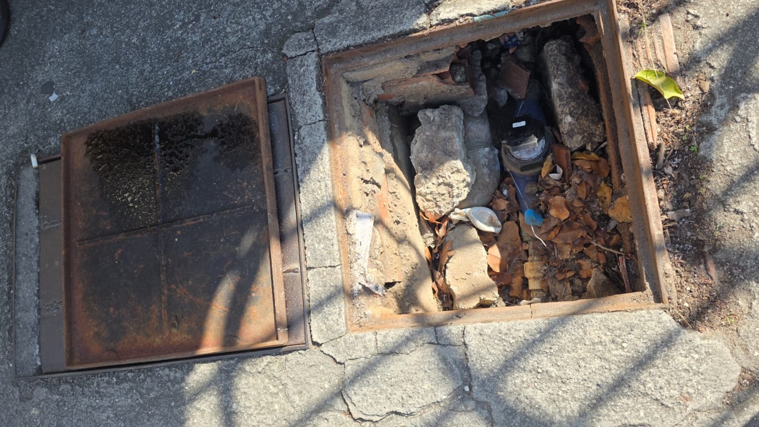 tentativa de furto em delegacia com hidrômetro em Niterói