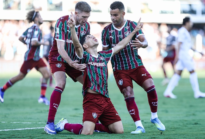 Fluminense vence Santos por 3 a 2 na Vila Belmiro pelo Campeonato Brasileiro