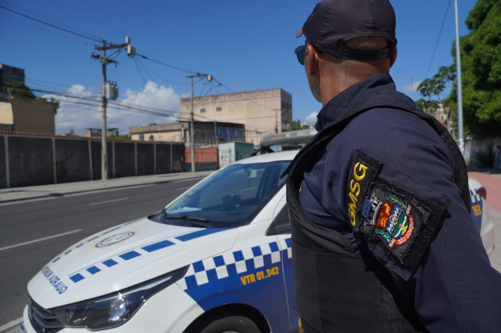 Guarda Municipal de São Gonçalo em operação nas ruas