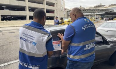 Operação de fiscalização no Aeroporto do Galeão interdita veículos irregulares e autua concessionária. 🚨