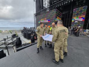 Antes de multidão, show de Shakira passa por rigorosa vistoria em Copacabana