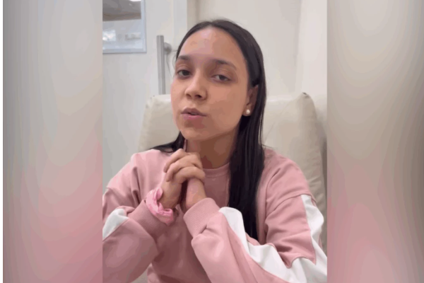 Vitória Souza atualiza estado de saúde do filho internado na UTI após cirurgia