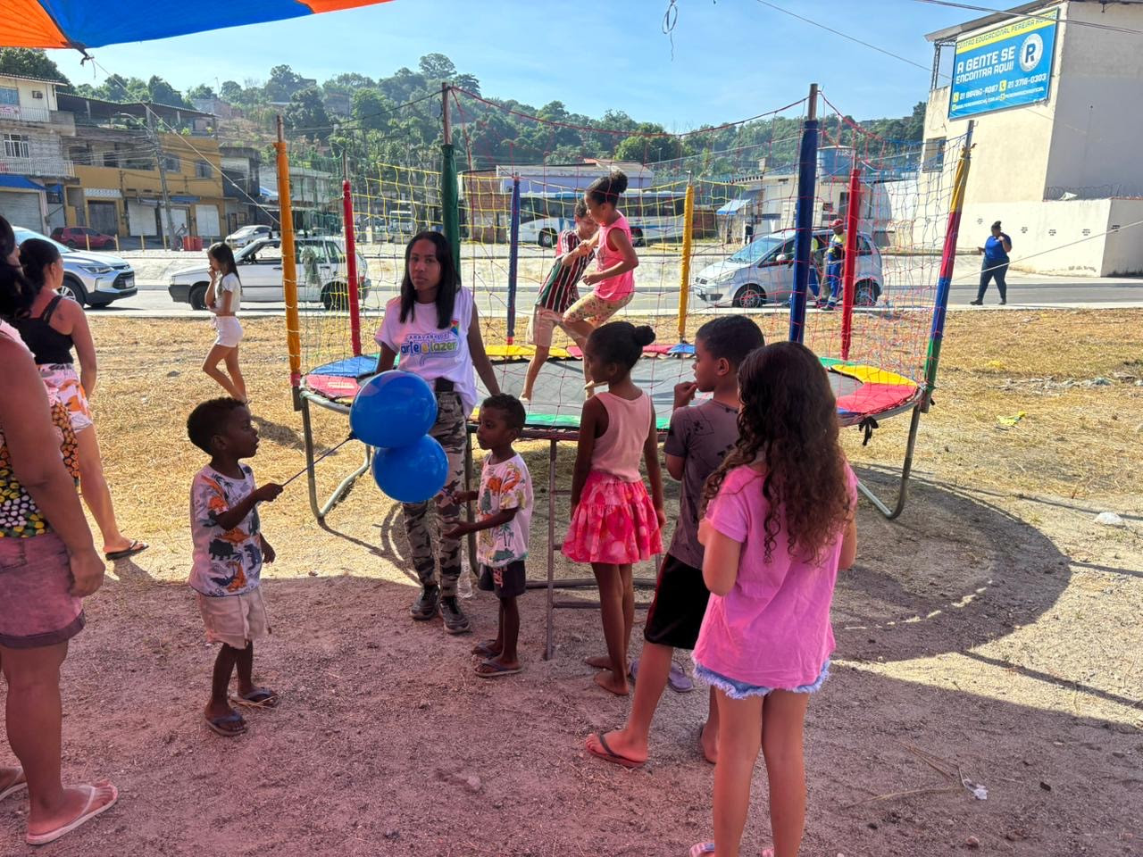 Evento gratuito leva lazer a famílias em Mutuaguaçu, em São Gonçalo