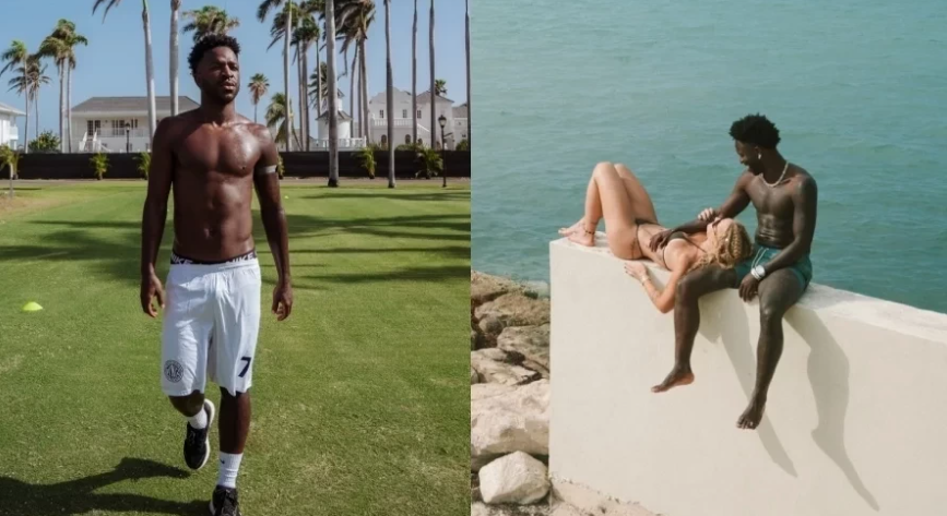 Vini Jr. publica novas fotos românticas com Virginia durante férias na Jamaica