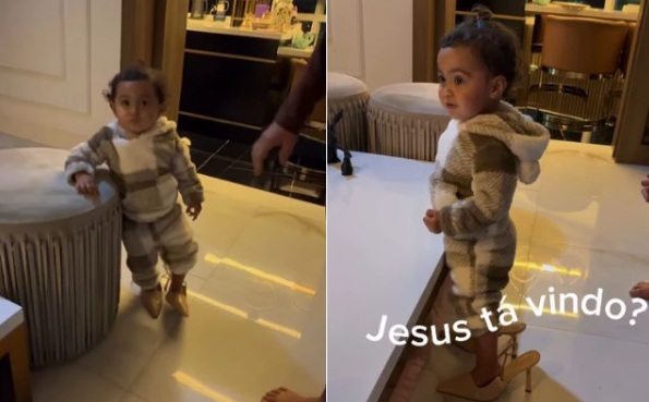 Filha de Zezé Di Camargo surpreende Graciele com frase sobre Jesus